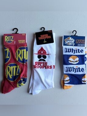 15$ each!!  Assorted Graphic socks 7$ if you bundle